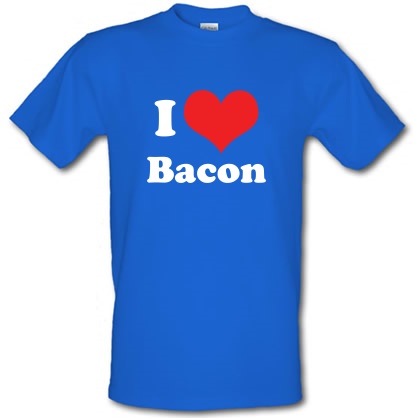 I Love Bacon male t-shirt.