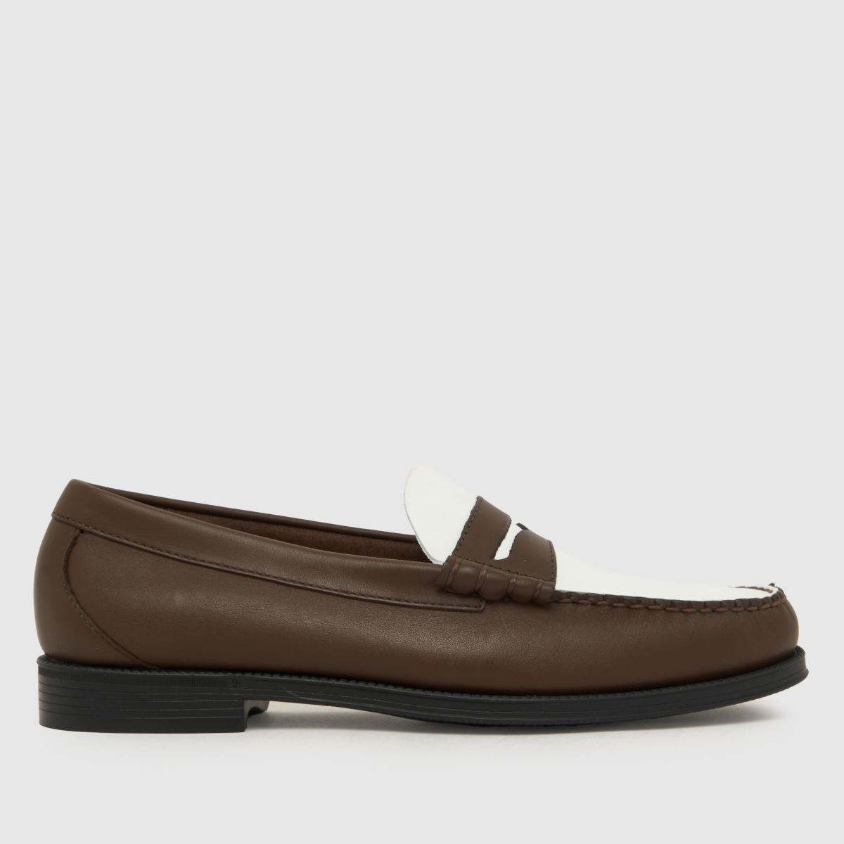 G.H. BASS weejun larson penny loafer shoes in brown multi