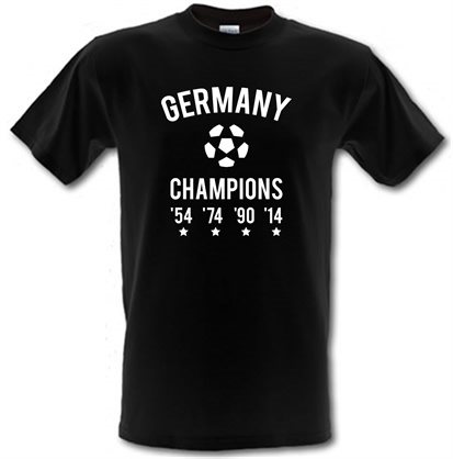 Germany Champions male t-shirt.