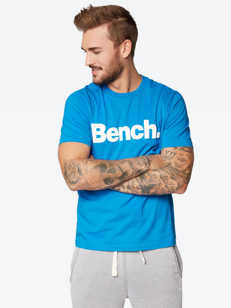 Bench Blue Mens Light Top Size Xl