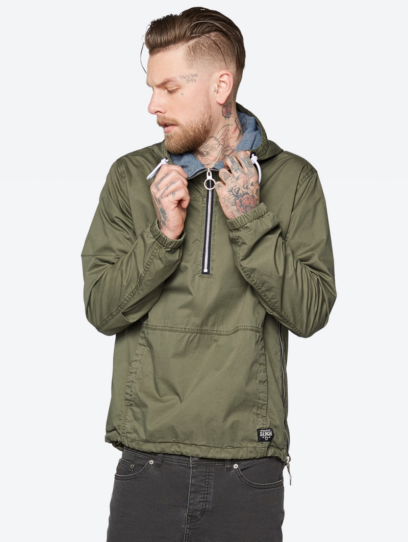 Bench Green Mens Jacket Size M