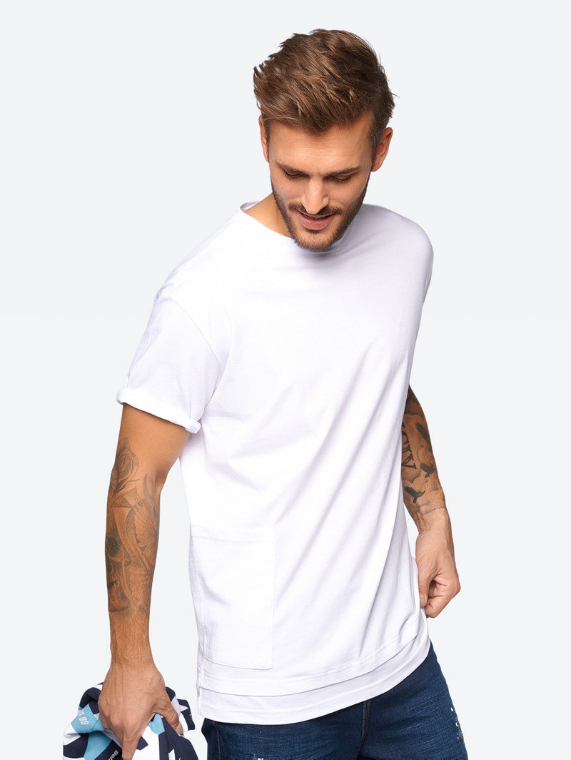 Bench White Mens Light Top Size S