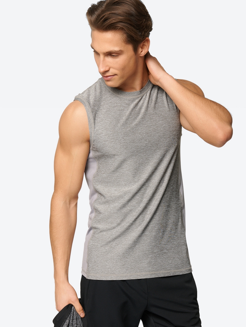 Bench Grey Mens Light Top Size S