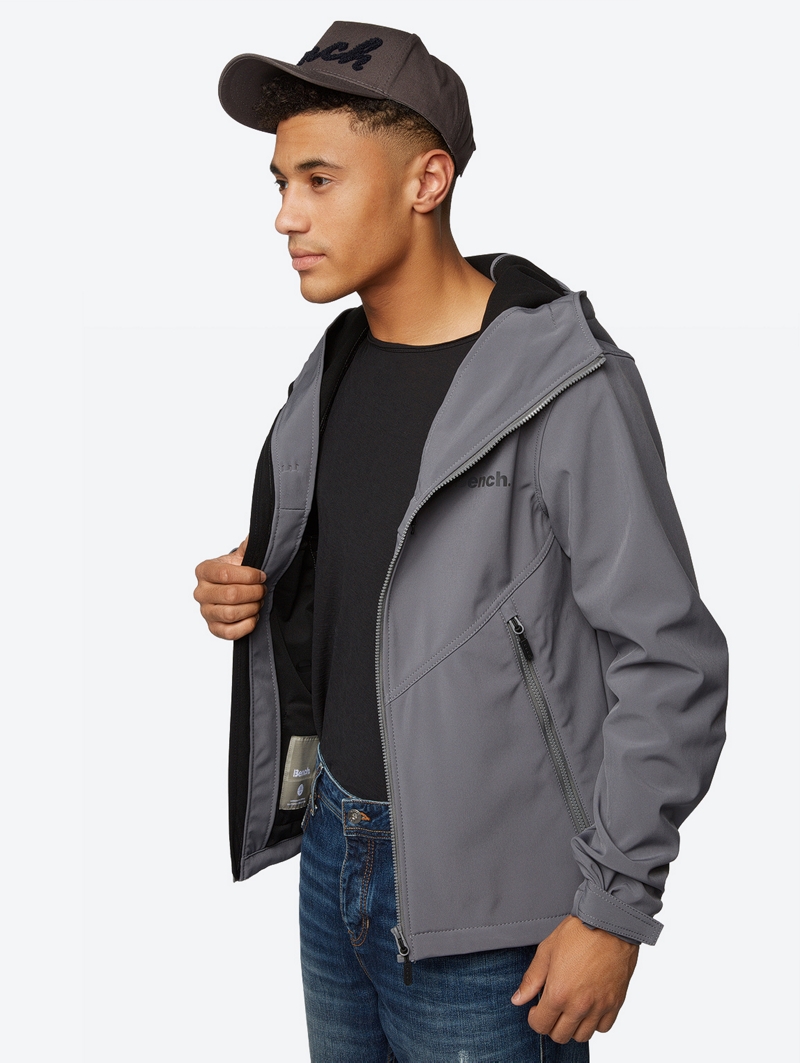 Bench Grey Mens Jacket Size S