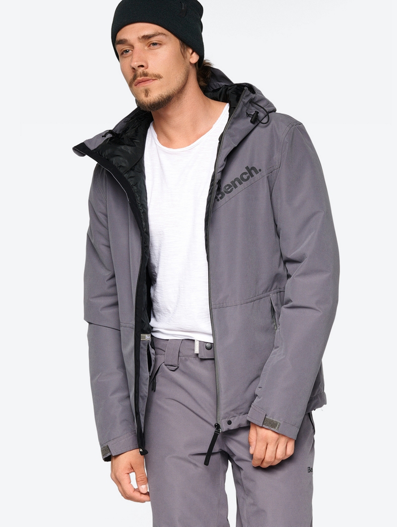 Bench Grey Mens Jacket Size S
