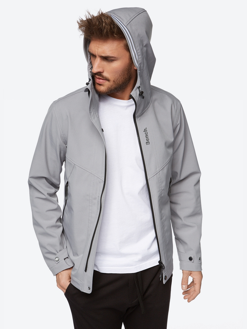 Bench Grey Mens Jacket Size L