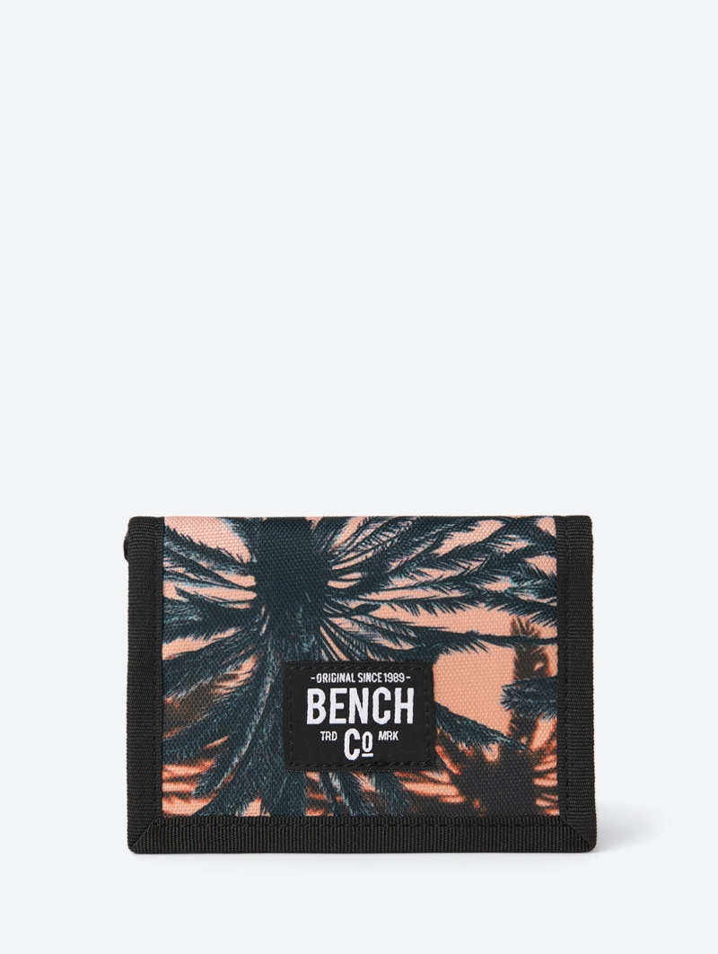 Bench Black Mens Wallet Size One Size