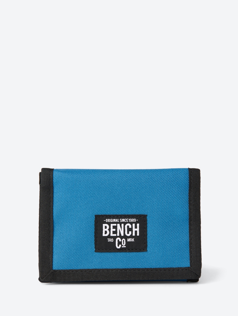 Bench Blue Mens Wallet Size One Size