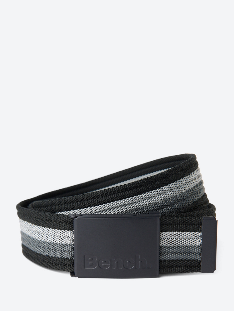 Bench Black Mens Belt Size 120cm