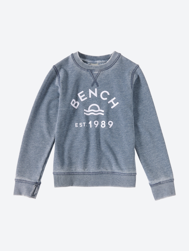 Bench Blue Boys Heavy Top Size Age 11-12