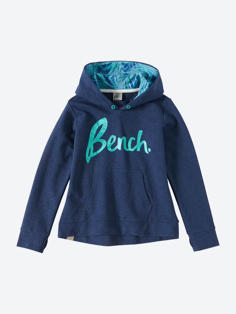 Bench Blue Girls Heavy Top Size Age 9-10
