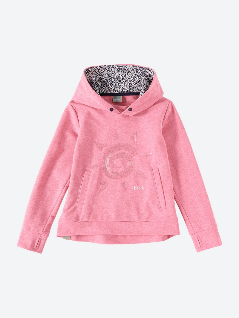 Bench Pink Girls Heavy Top Size Age 7-8
