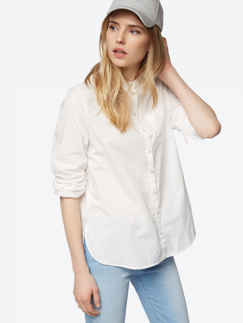 Bench White Ladies Shirt Size Xl
