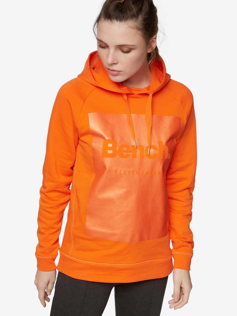 Bench Orange Ladies Heavy Top Size Xs