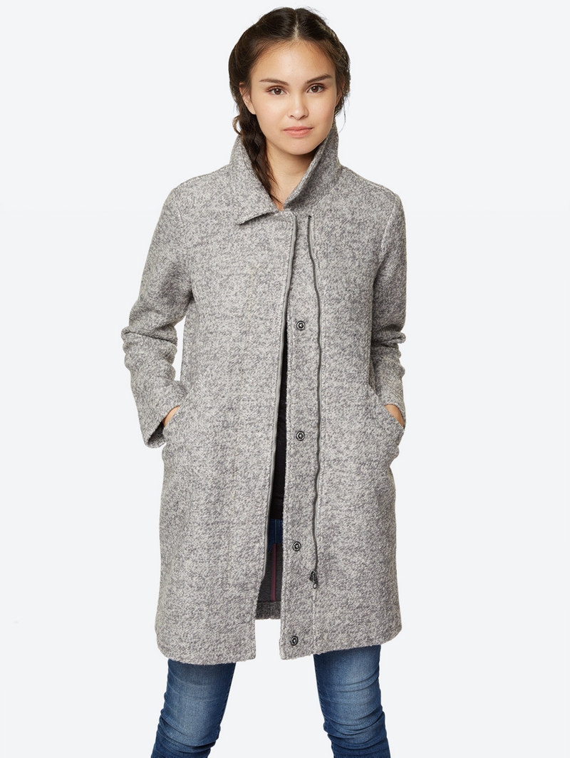 Bench Grey Ladies Jacket Size Xl
