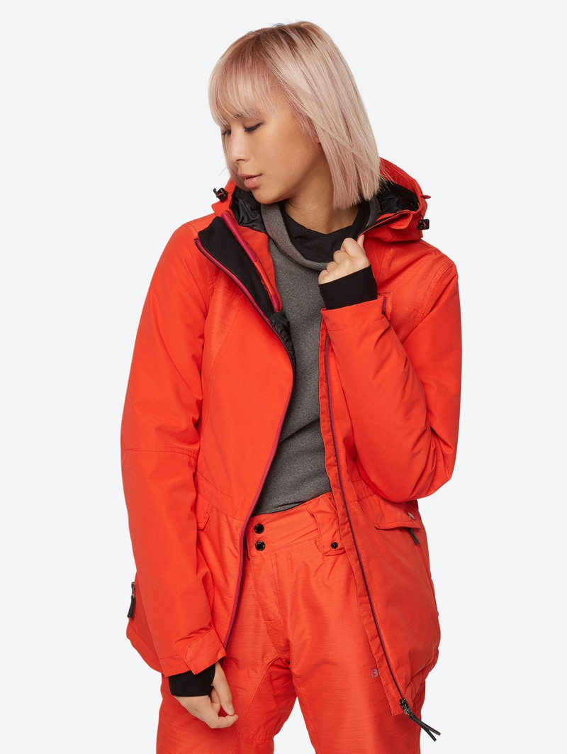 Bench Orange Ladies Jacket Size Xs